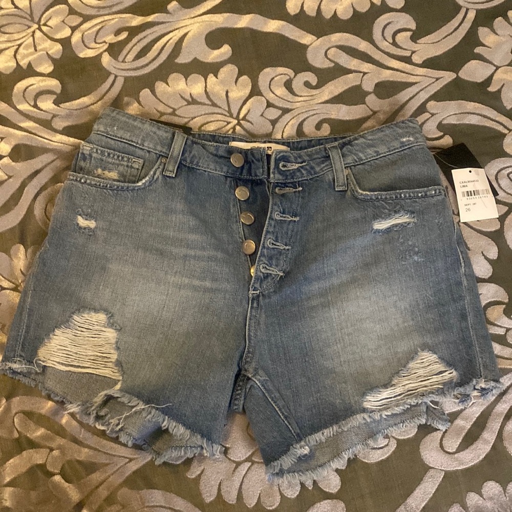 Joe’s high waisted shorts